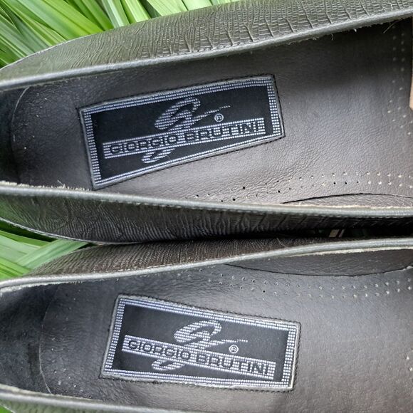 Giorgio Brutini | Italian Leather Green Oxford Shoes 11 D main image 11